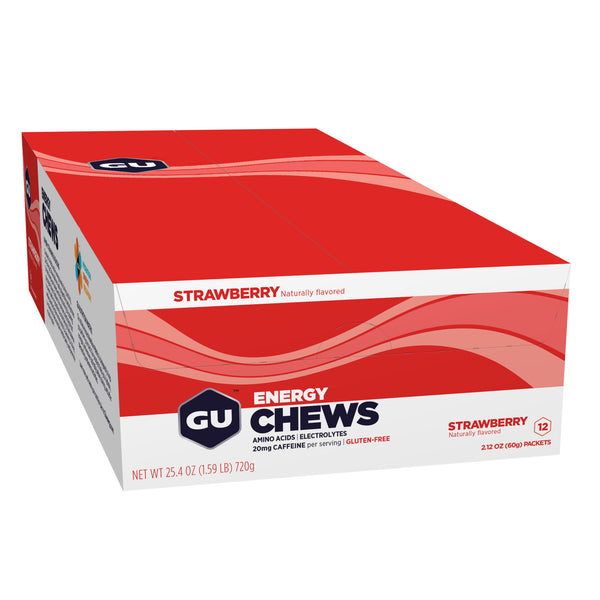 GU Chews - Strawberry x 12