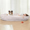 PETSWOL Washable Human Dog Bed - 170x100x25cm - Khaki
