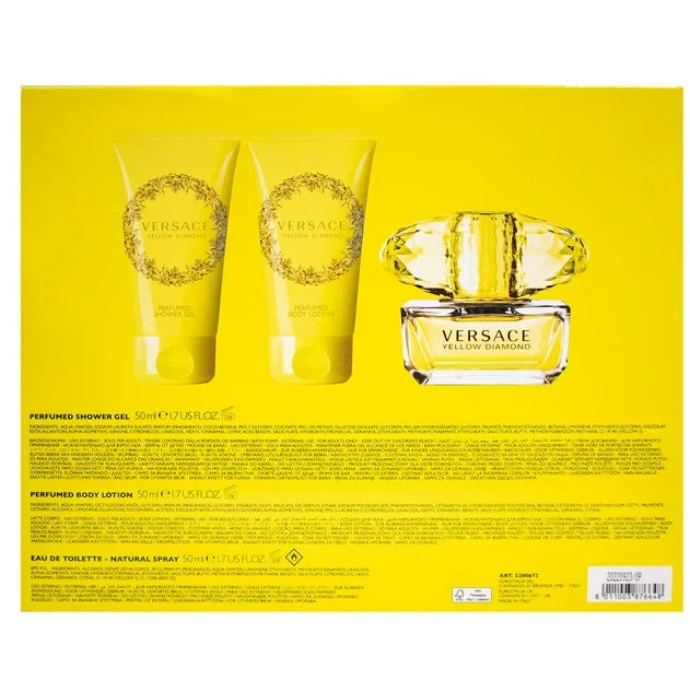 Versace: Yellow Diamond 3 Piece Gift Set (Women's)