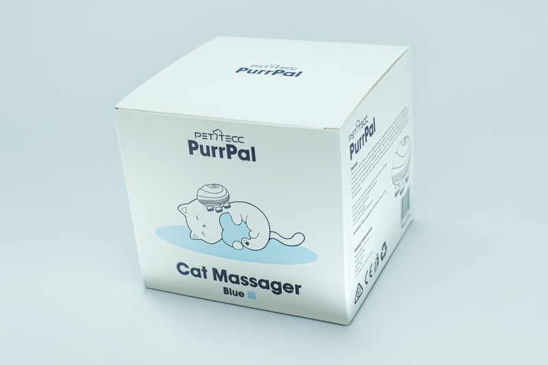 Pettecc Purrpal Cat Massager - Blue