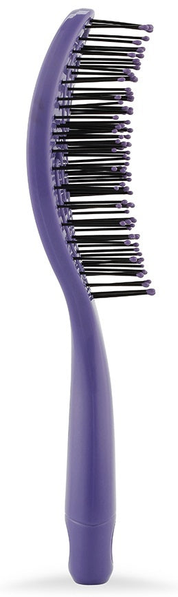 Lady Jayne: Flexi Glide Hair Brush - Purple (Purse Size)