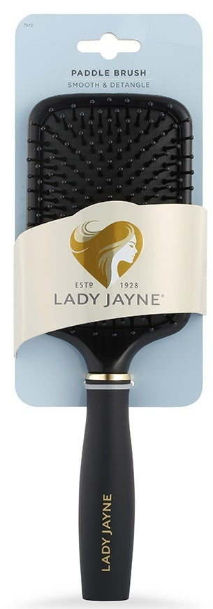 Lady Jayne: Paddle Hair Brush - Black