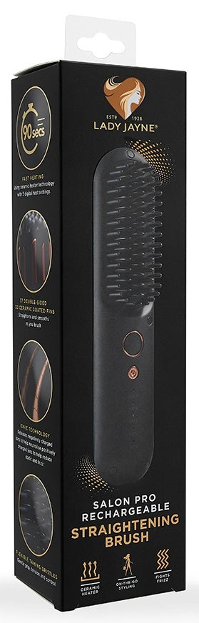 Lady Jayne: Pro Rechargeable Straightening Hair Brush