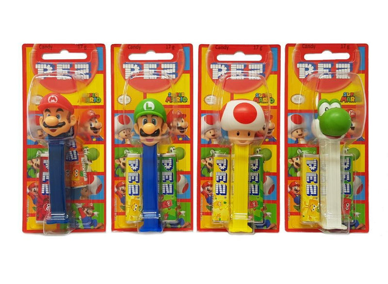 PEZ Dispenser Super Mario - 17g (6 Pack)