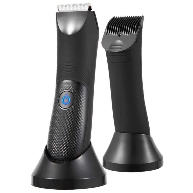 Rechargeable Electric Body Hair Trimmer - Black