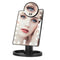 Dimmable 22 LED Makeup Mirror with 5X Magnifying Mirror - Black