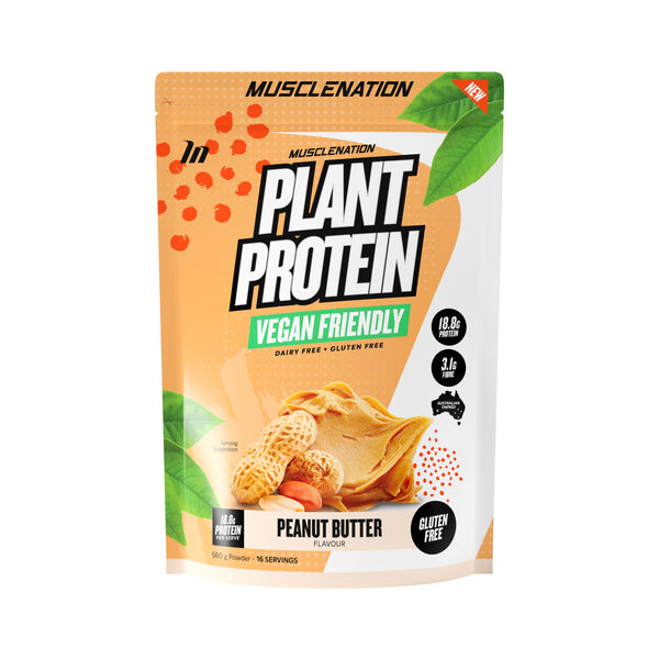 Muscle Nation 100% Natural Plant Based Protein - Peanut Butter