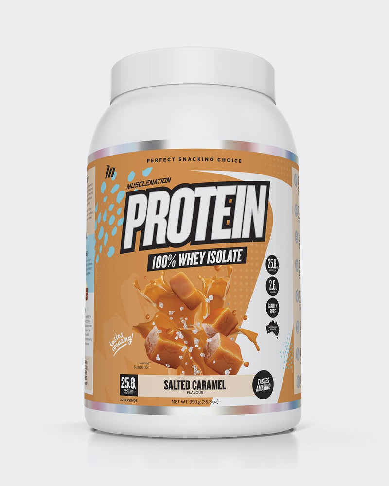 Muscle Nation Protein 100% Whey Isolate - Salted Caramel