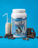 Muscle Nation Protein 100% Whey Isolate - Cookies & Cream w/ Real Cookie Pieces