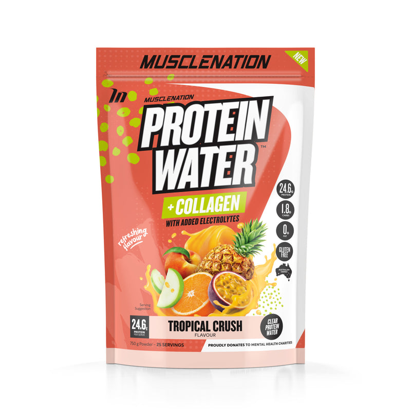 Muscle Nation Protein Water + Collagen - Tropical Crush