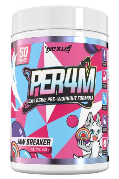 NEXUS PER4M Pre-Workout - Jaw Breaker