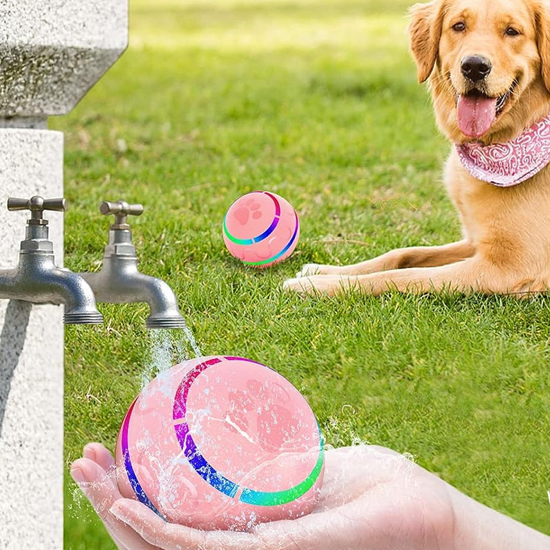 PETSWOL Automatic Rolling Pet Ball - Pink