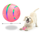 PETSWOL Automatic Rolling Pet Ball - Pink