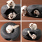 PETSWOL Cat Caves for Indoor Cats - Grey