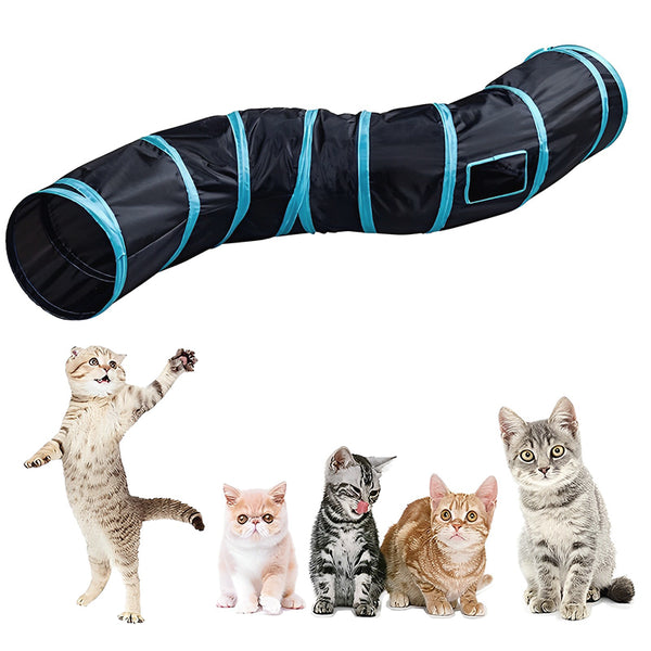 PETSWOL Collapsible Indoor Cat Tunnel