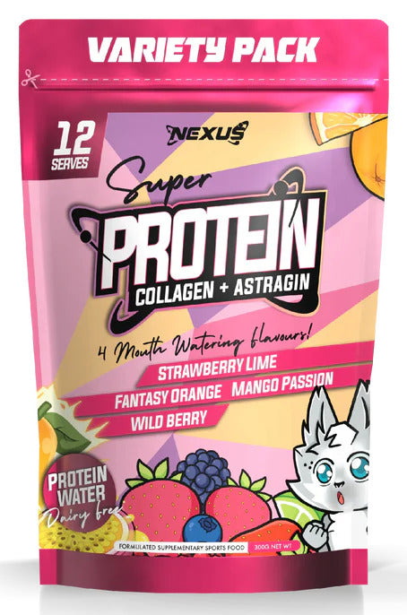 NEXUS Super Protein - Collagen + Astragin - Variety Pack