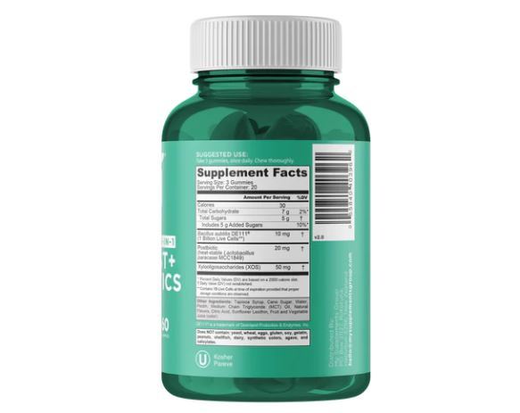Goli Nutrition Gummies - Pre + Post + Probiotics x 60
