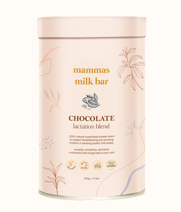 Mammas Milk Bar Chocolate Lactation Blend 500g