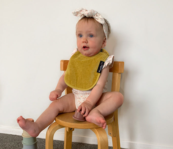 Mum 2 Mum: Infant Wonder Bib - Mustard