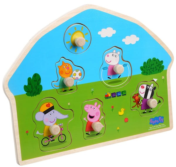Barbo Toys: Pegga Pig - Wooden Puzzle (Playground)