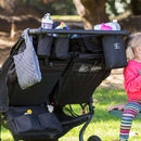 JL Childress: Double Cool Double Stroller Organizer - Black
