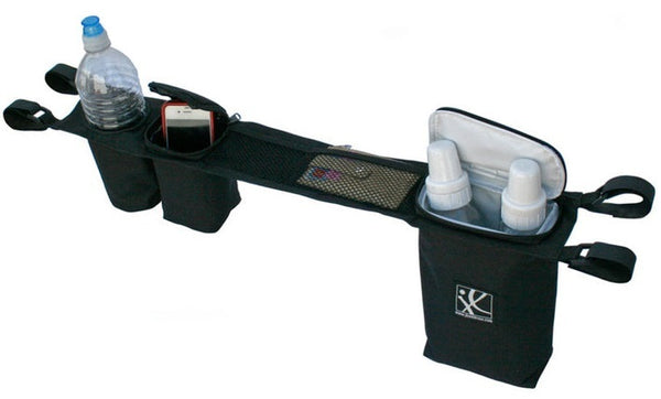 JL Childress: Double Cool Double Stroller Organizer - Black