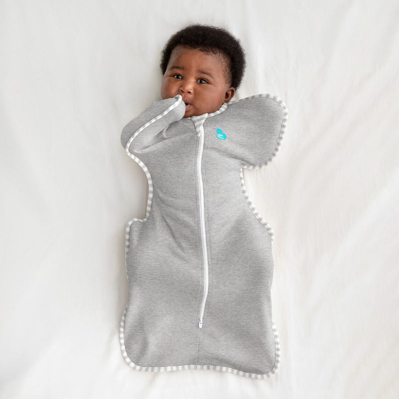 Love to Dream: Swaddle UP Original 1.0 TOG - Grey (Small) (Suitable for 3.5-6kg)