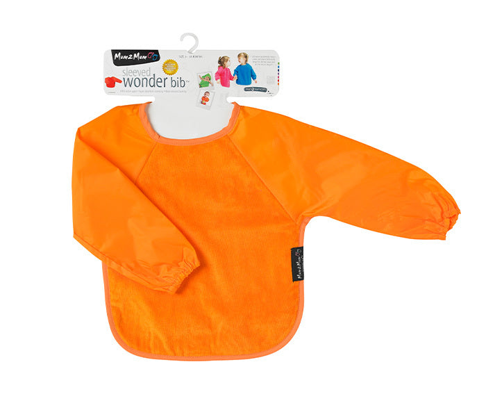Mum 2 Mum: Sleeved Wonder Bib (Large) - Orange
