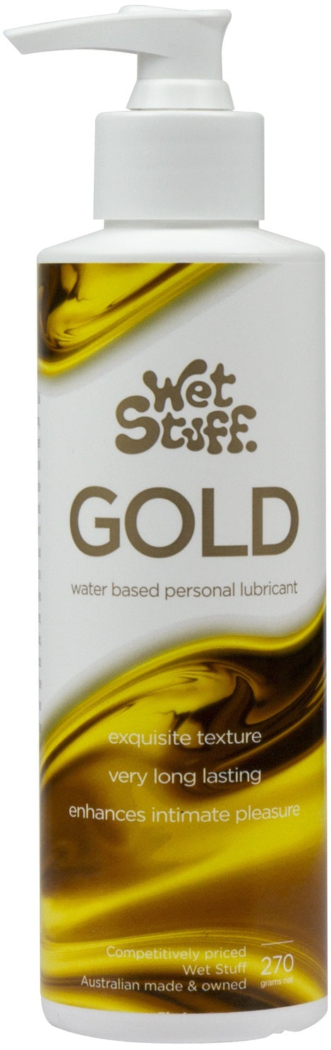 Wet Stuff: Gold Lubricant with Pump Dispenser (270g)