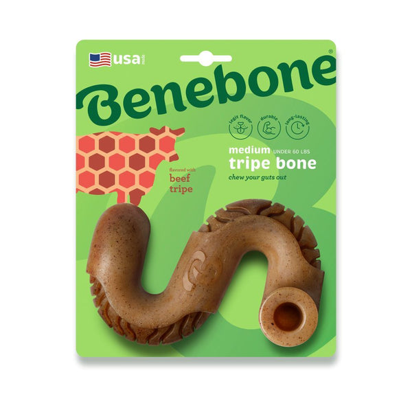 Benebone: Tripe Bone Dog Toy - Medium