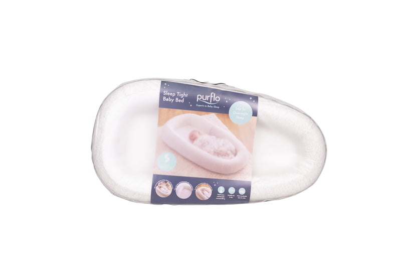 Purflo: Sleep Tight Baby Bed - Minimal Grey