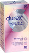 Durex: Invisible Extra Lube Condoms (10 Pack)