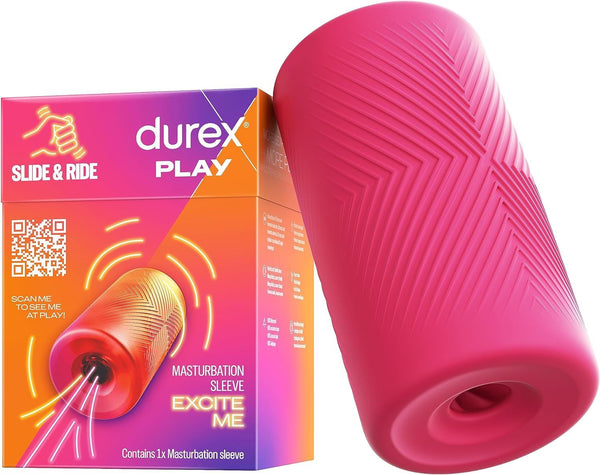 Durex: Play Slide & Ride Textured Masturbation Massage Sleeve