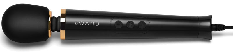 Le Wand: Powerful Petite Plug in Massager Wand - Black