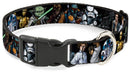 Star Wars: Classic Character Poses - Plastic Clip Collar (0.5" Small)