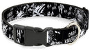 Batman: The Dark Knight And Joker - Plastic Clip Collar (1.5" Medium)