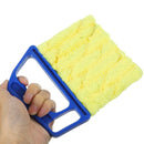 CLEANFOK 7 Finger Blinds Brush - Blue (2 Pack)