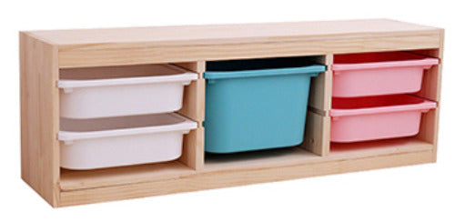 Nursery Wooden Multi-Purpose Storage Organizer