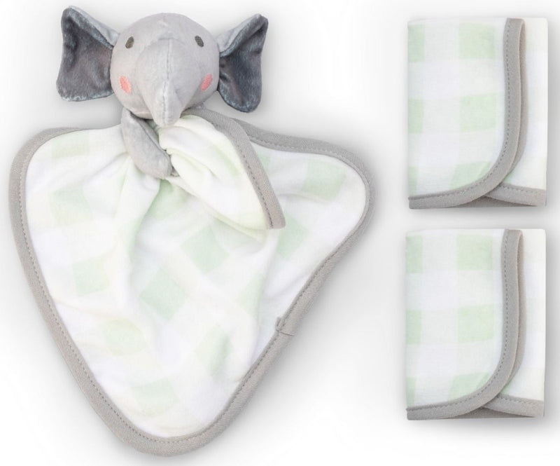 Little Linen: Washer & Toy Set - Elephant Star