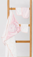 Little Linen: Hooded Towel & Washers - Ballerina Bunny