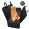 PETSWOL Dog Car Back Seat Cover - Black