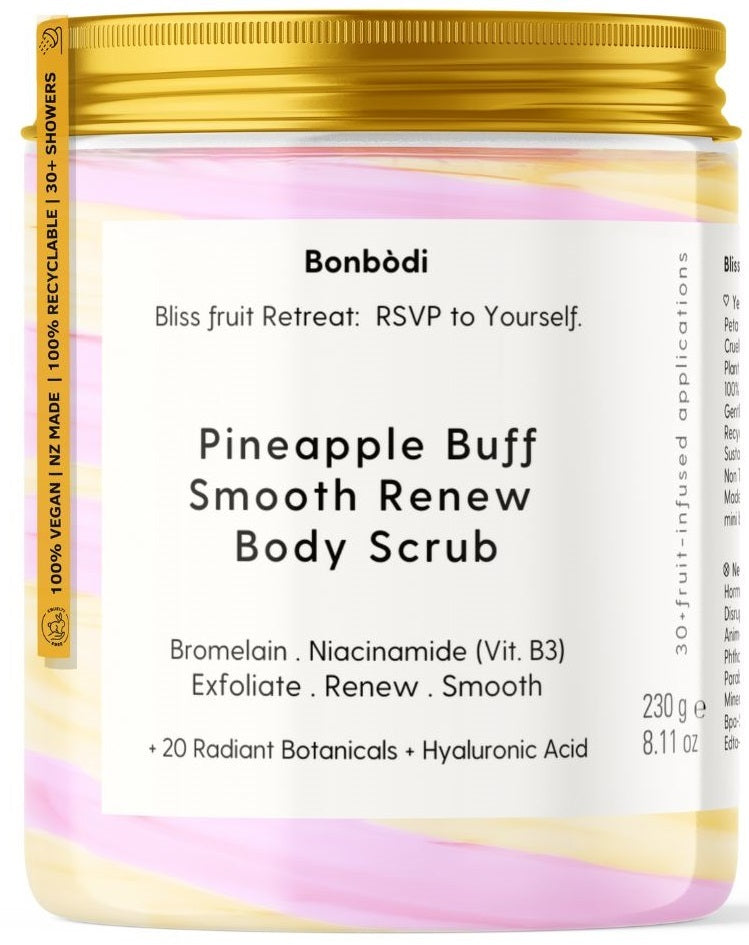 BonBodi: Pineapple Buff Smooth Renew Body Scrub (230g)