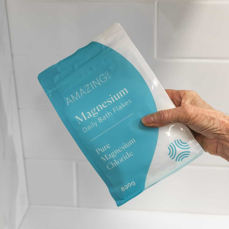 Amazing Oils: Magnesium Bath Flakes (800g)