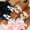 SnuggUps: Baby Animal Slippers - Llama (Large) in Pink