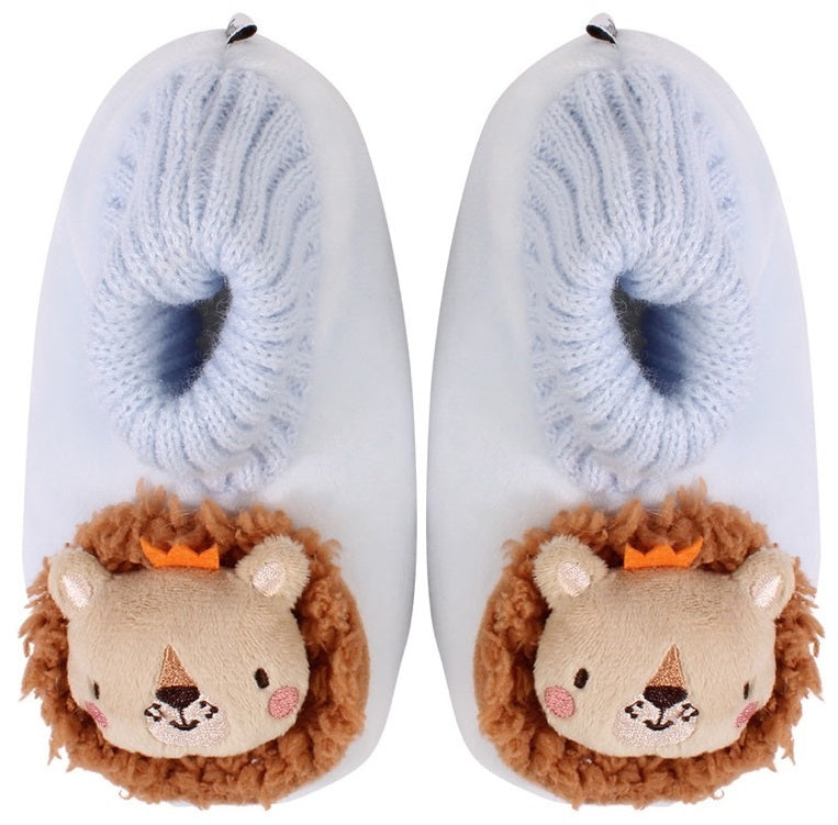 SnuggUps: Toddler Animal Slippers - Lion (Small)