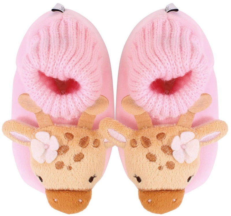 SnuggUps: Toddler Animal Slippers - Giraffe (X-Large)