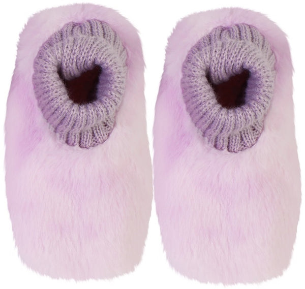 SnuggUps: Toddler Slippers - Purple Tie Dye (Medium)