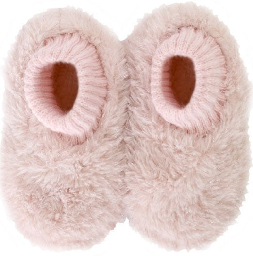 SnuggUps: Toddler Slippers - Metallic Pink (Large)