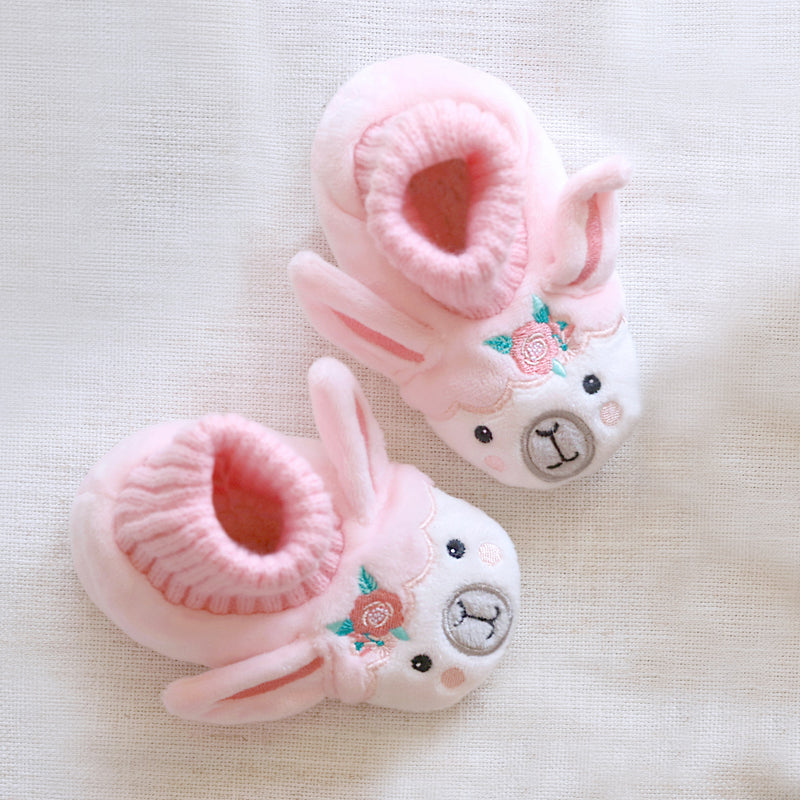 SnuggUps: Toddler Animal Slippers - Llama (Large)