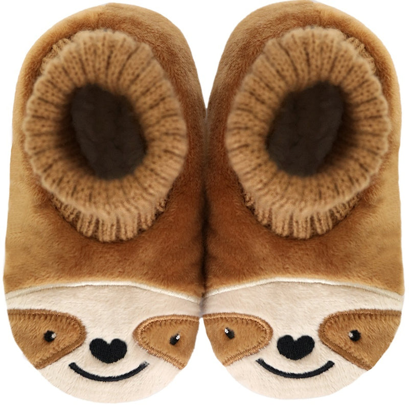 SnuggUps: Toddler Animal Slippers - Sloth (X-Large)